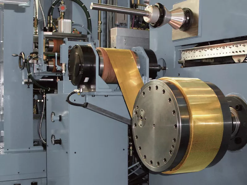 高精度銅合金帯冷間圧延機